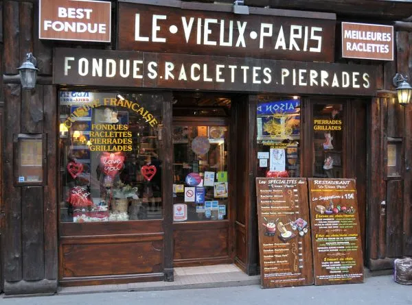 Fondue and raclette