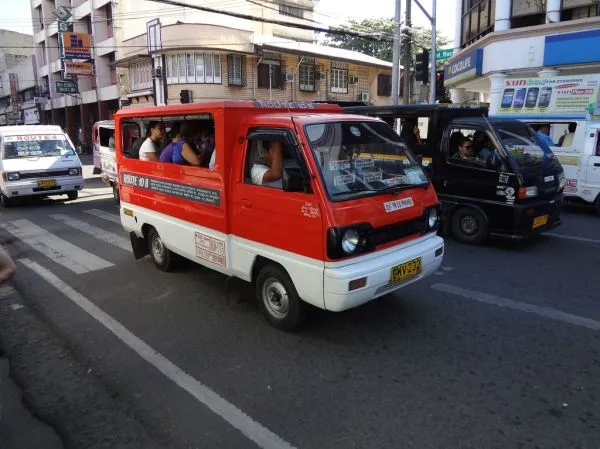 Songthaew and local buses