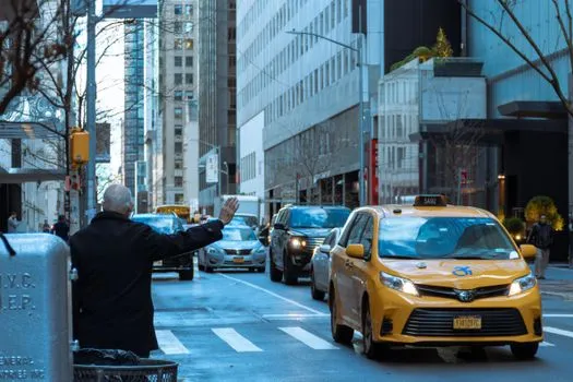 Yellow cab and ride-hailing