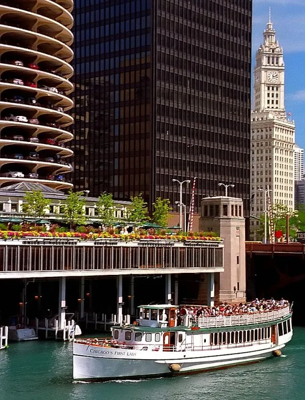 Architecture river cruise