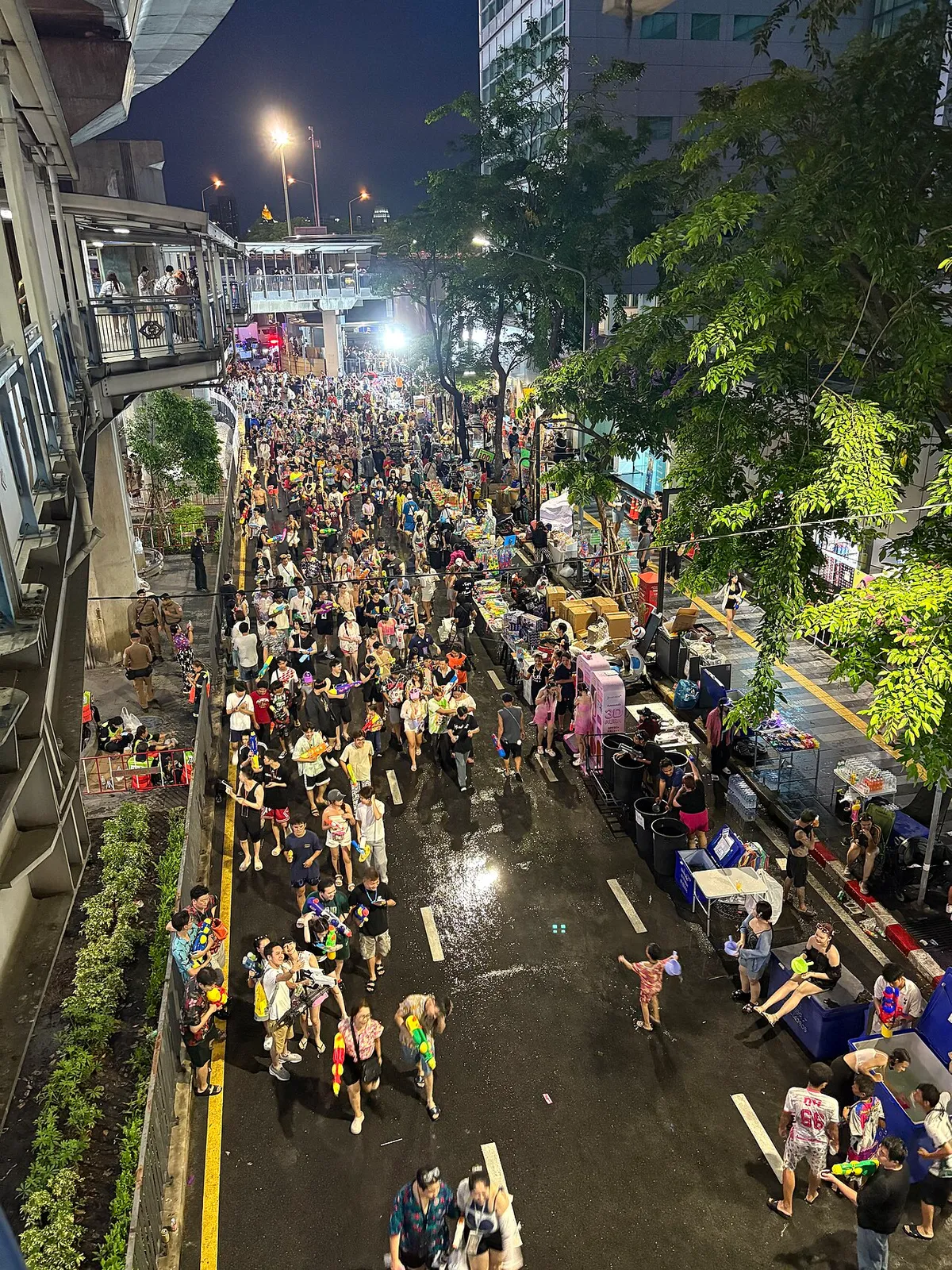 Songkran water festival