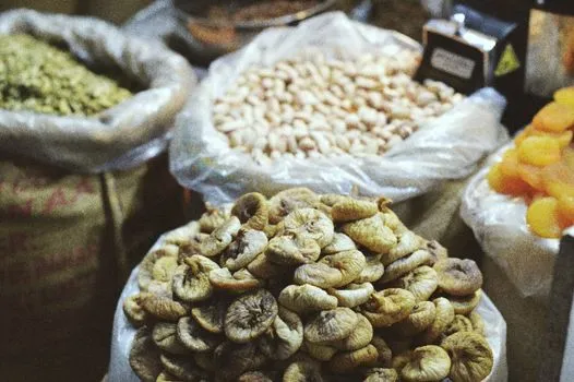 Almonds and figs from Datça