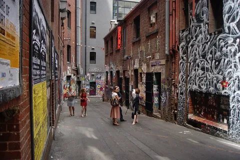 Laneways and street art, Melbourne
