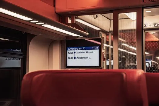Train from Schiphol