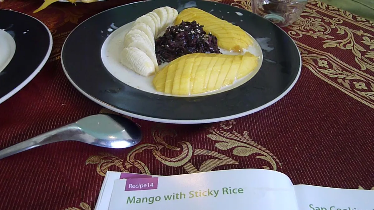 Mango sticky rice