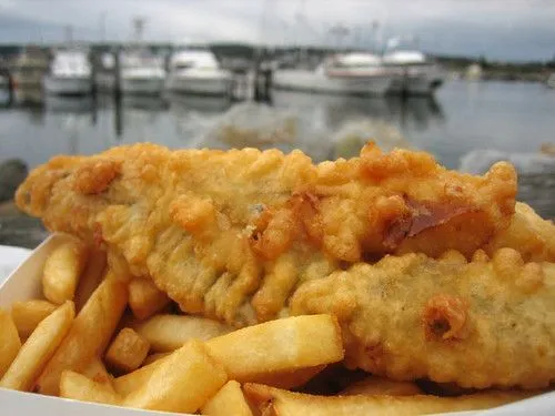 Seafood on the coast