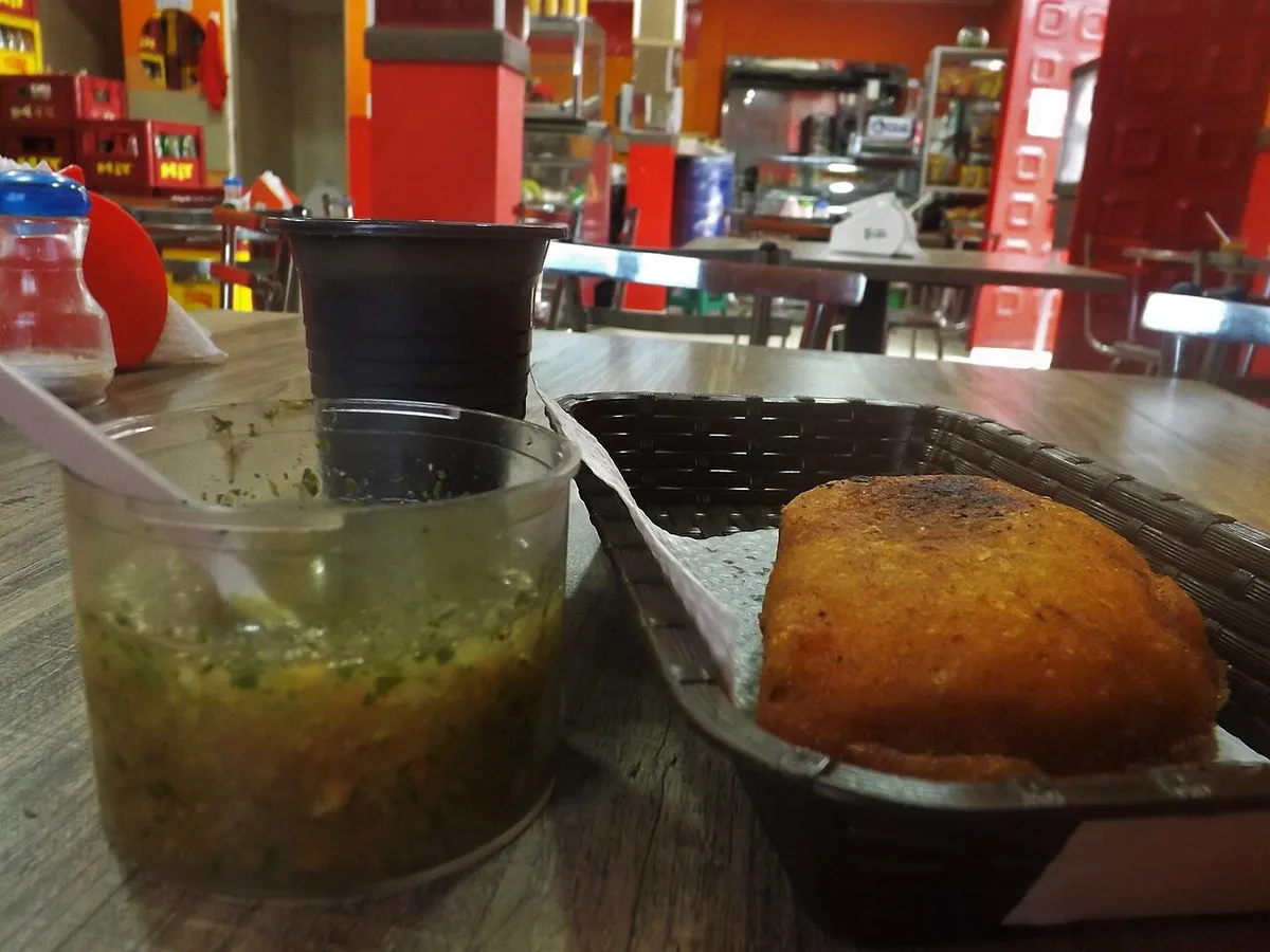 Empanadas with ají