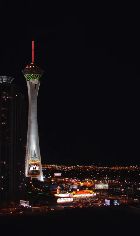 The Strip after dark, Las Vegas