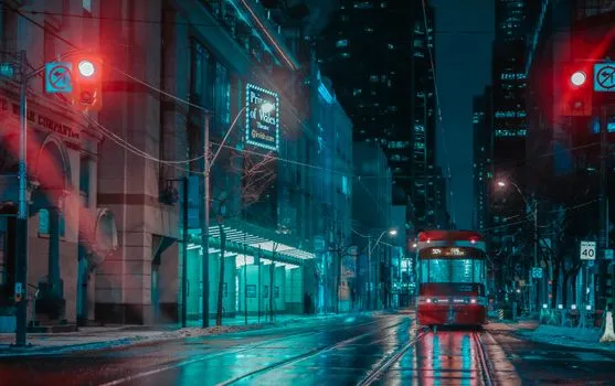Streetcars on King and Queen