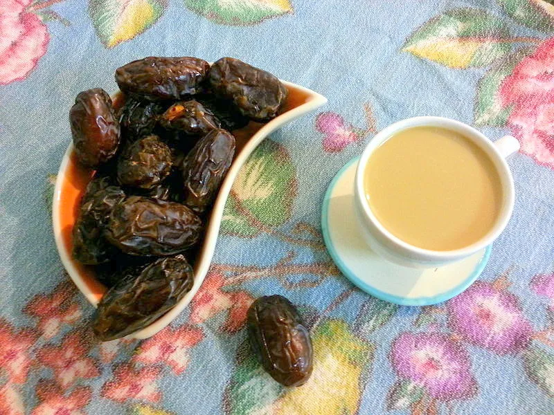 Arabic coffee and dates