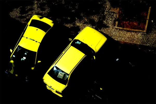 Yellow taxis
