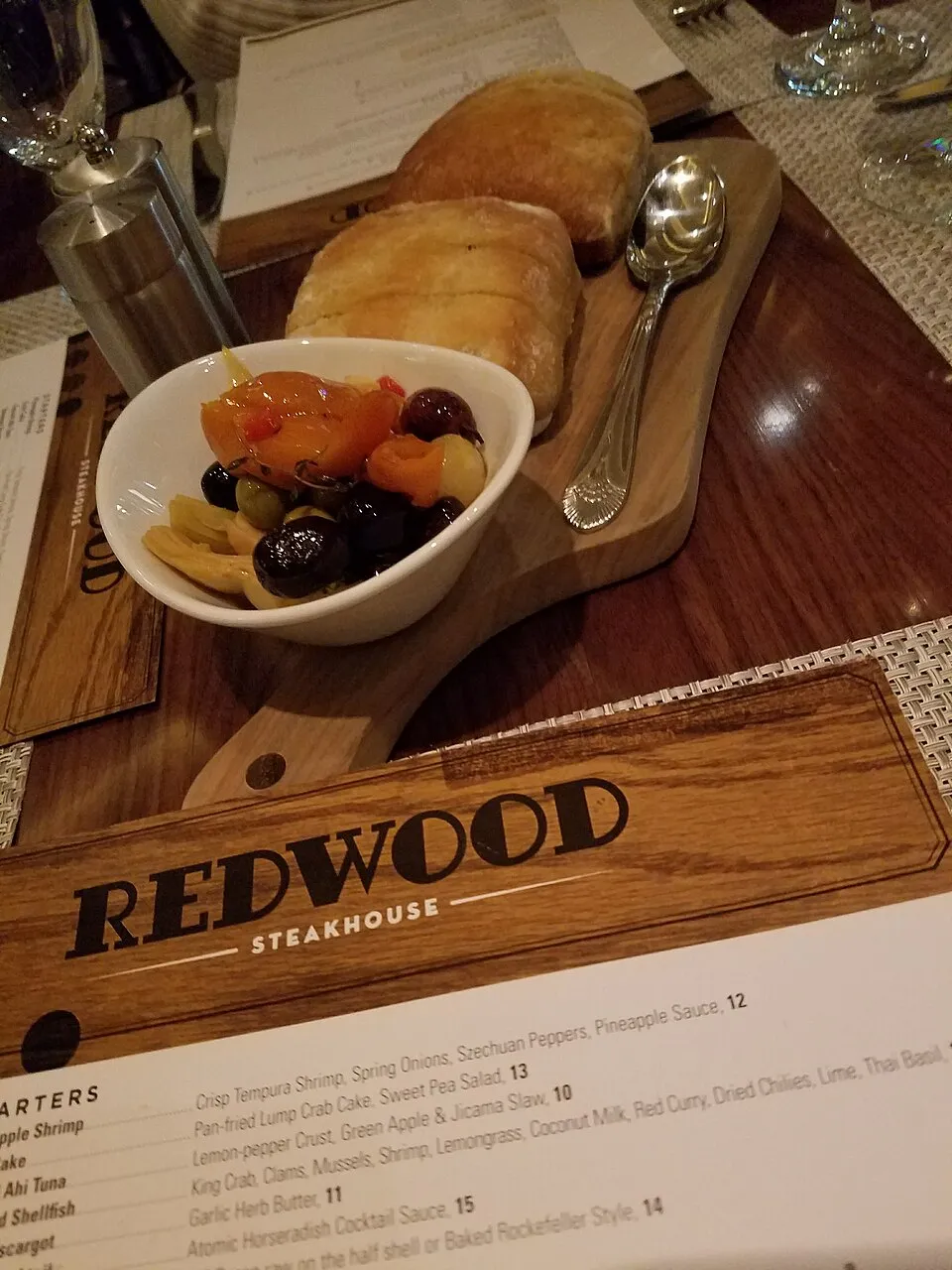 Steakhouse dining