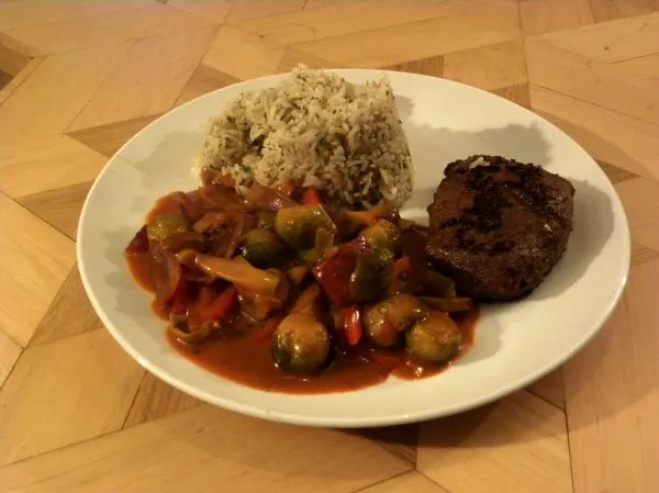 Beef stroganoff