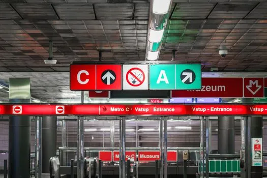 Metro lines A, B and C