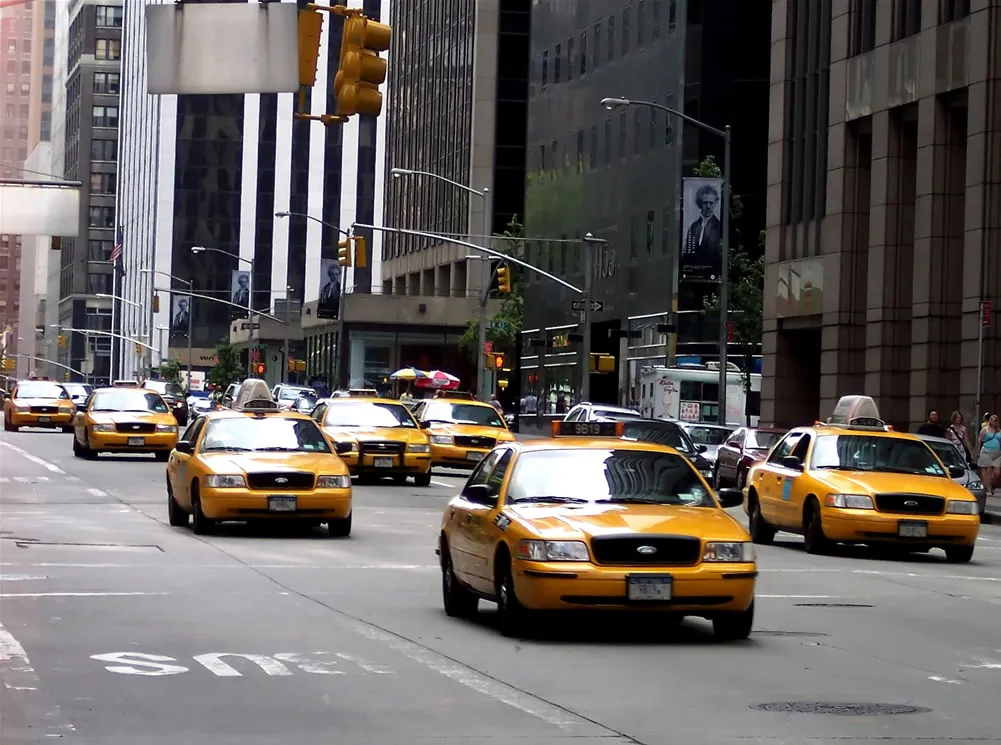 Metered taxi