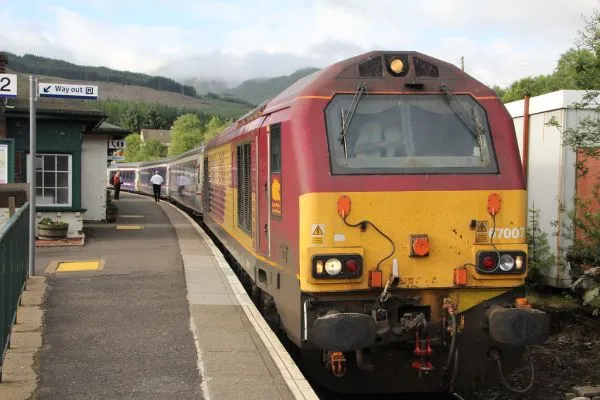 Trains to Glasgow and the Highlands