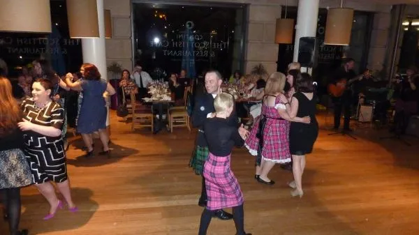 Ceilidh dancing