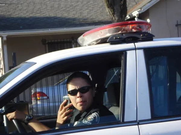 Phone safety on the street