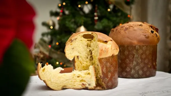 Panettone at Christmas