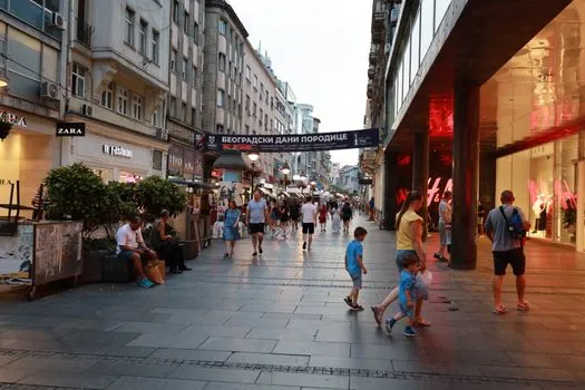 Walking Knez Mihailova