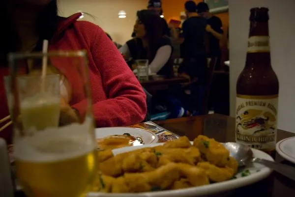 Japanese food in Liberdade