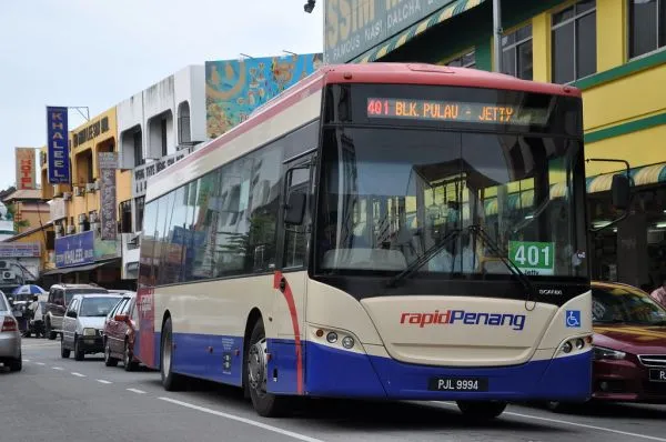 Rapid Penang buses