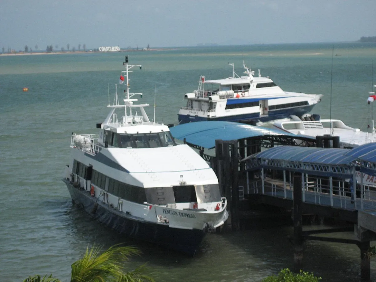 Ferry from Singapore