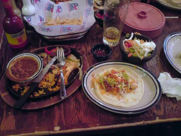 Tex-Mex and fajitas
