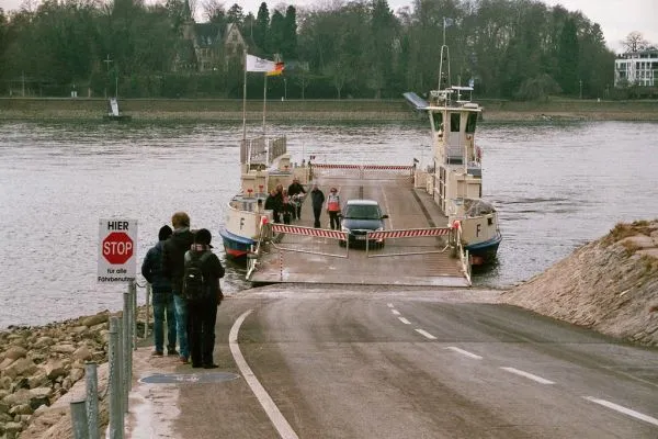 Rhine ferries and boats