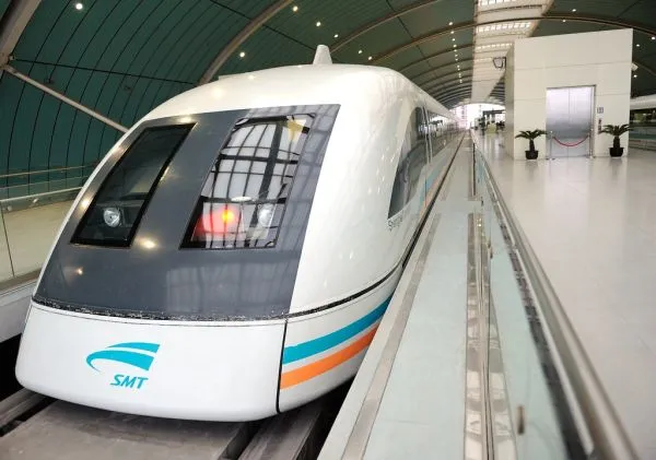 Maglev to Pudong airport