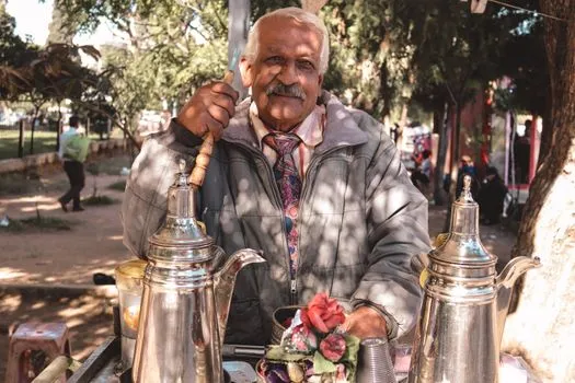 Jordanian coffee ritual