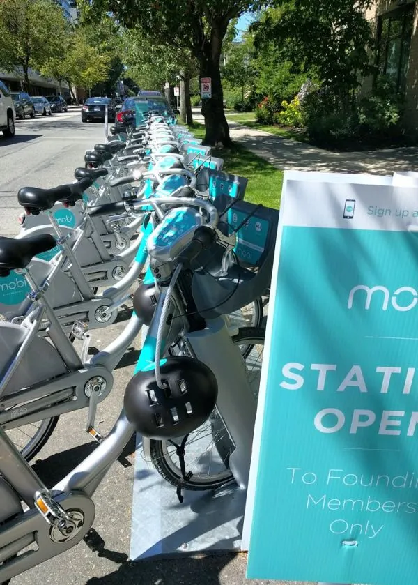 Mobi bike share