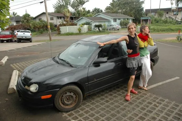 Rented car