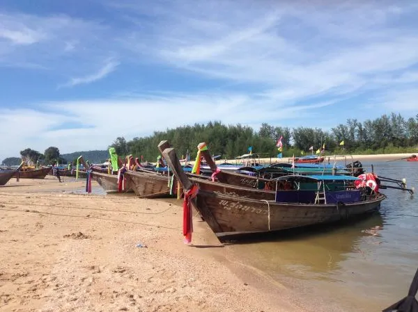 Longtail boat island hopping