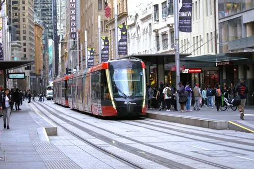 Light rail and buses