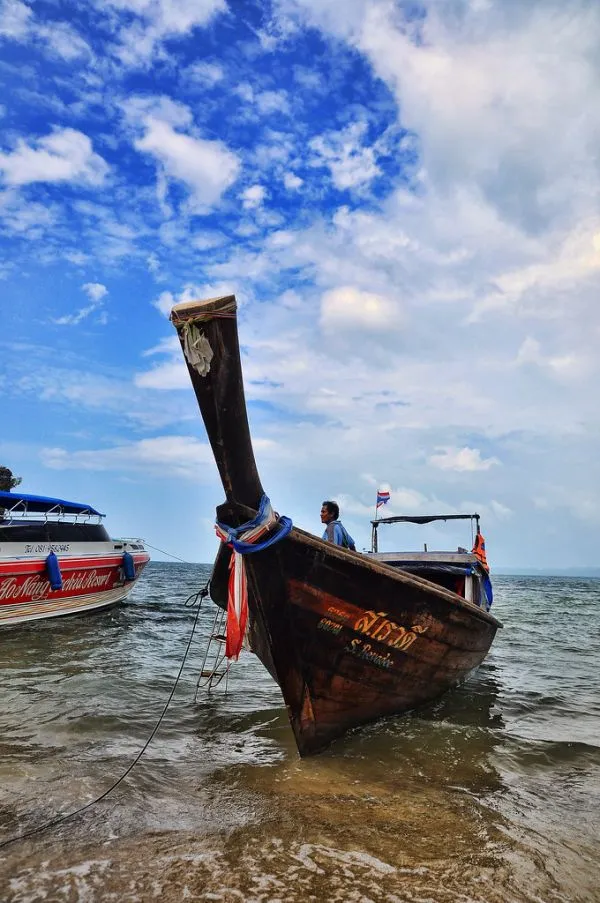 Longtail boats