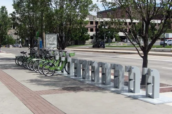 Bike share around the lake
