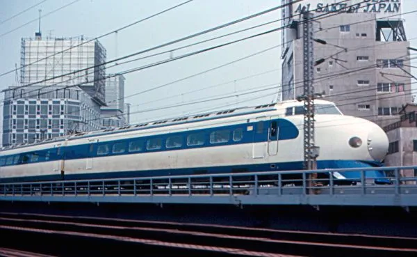 Shinkansen from Shin-Osaka