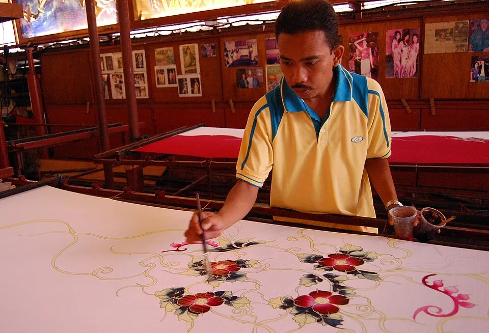 Batik making