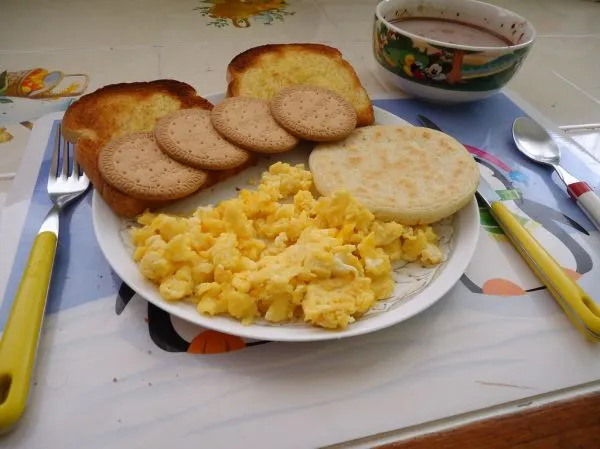 Arepa de huevo