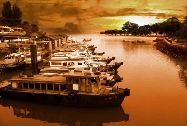 Bumboat to Pulau Ubin
