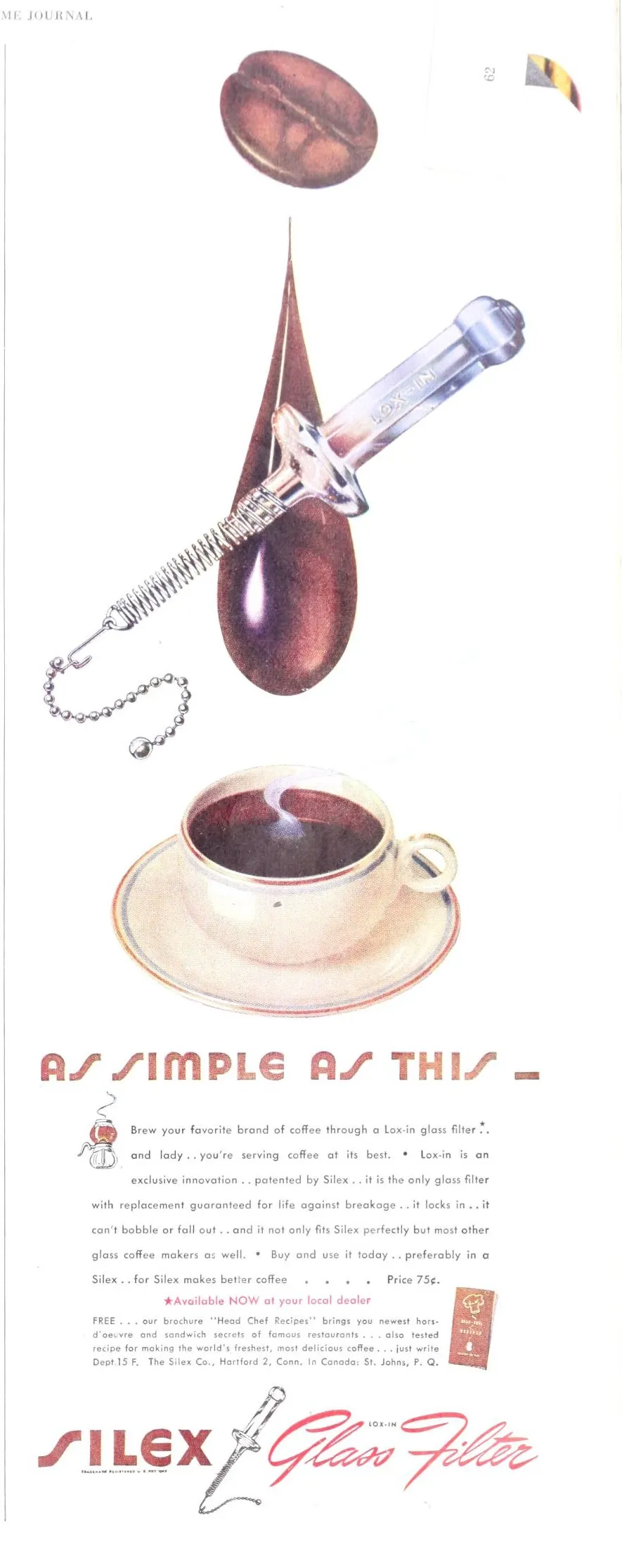Filter coffee at home and out