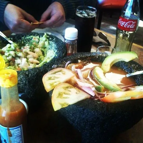 Ceviche and aguachile